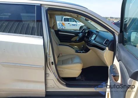 2015 Toyota Highlander Xle V6 z USA, uszkodzony, nr VIN 5TDJKRFHXFS110799